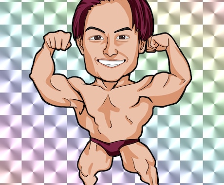 似顔絵アイコン描きます 目を惹く似顔絵を作ってみませんか？ イメージ1