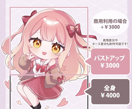もちっとしたミニキャラ描きます ご希望に沿ったSDイラスト、短納期でお届けします！ イメージ2