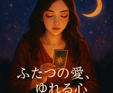 二人を同時に好きな恋 タロットで整え導きます もう迷わないで。本心を視て進む道を一緒に探しましょう イメージ1