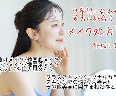 現役プロが貴方を輝かせるお手伝いさせて頂きます イメージ1