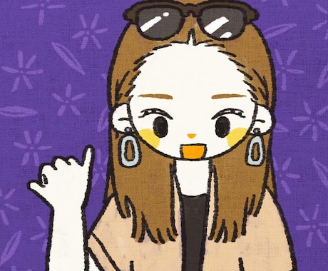可愛いイラストで似顔絵アイコンを描きます 自分だけの特別なアイコンを作ってみませんか？ イメージ1