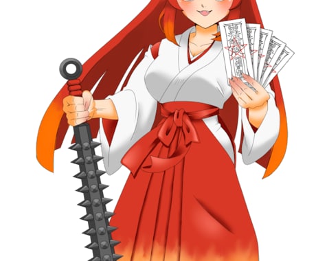 立ち絵イラスト描きます 彩度高めなパキッとした元気な絵が得意です！ イメージ2
