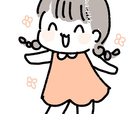 脱力ゆるかわカット描きます 納期早め、サクッとゆるかわイラストが必要な方に イメージ2