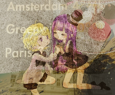 あなただけのイラストをご用意致します 世界に一つだけのオリジナルアイコン、婚姻届をご用意致します イメージ2