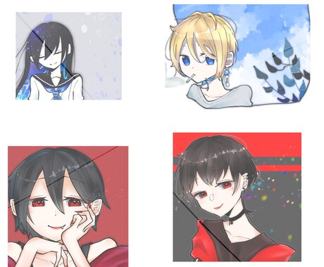 SNSアイコンなどお描きします あなただけのイラストを買いませんか？ イメージ1