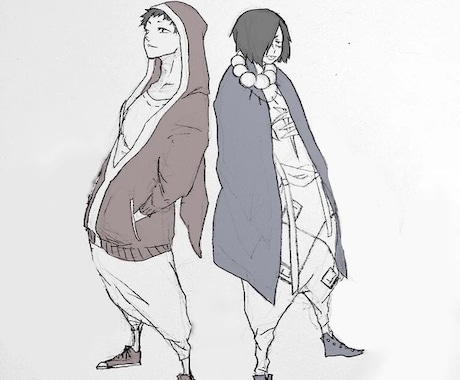 イラスト、アイコン作成承ります キレイめ、かっこいいめの絵を描くのが得意です！ イメージ2