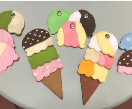 フェルトで小物作ります 元保育士が１つ１つ丁寧に作ります！ イメージ1