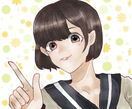 貴方だけのアイコン、イラストなどお描きします 自分だけのキャラクター、形にしてみませんか？ イメージ1
