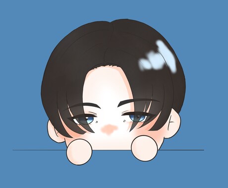 アイコンや背景に使えるミニキャライラスト描きます LINEなどのアイコン・背景にいかがでしょうか？ イメージ1