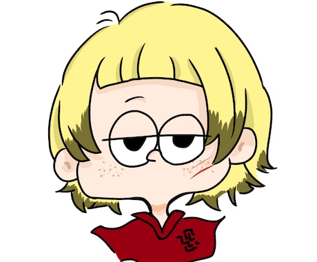 ポップでかっこいい&可愛いイラスト提供します アイコン、似顔絵、サムネイルいろいろなことに活用できます イメージ2