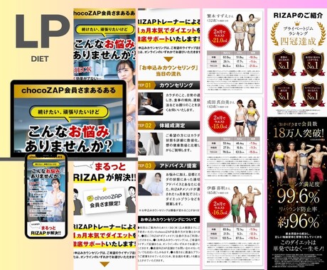 500万売るLPを作ったLPのプロがLP制作します 原稿至上主義！凝ったデザインは必要ない！ イメージ2