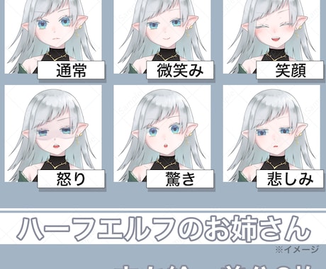 アイコンや立ち絵を制作いたします 個性的で魅力的なイラストを描きます！ イメージ2