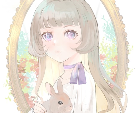2月までの限定価格SNSアイコン制作します 透明と暖かいイラストを描きます イメージ1