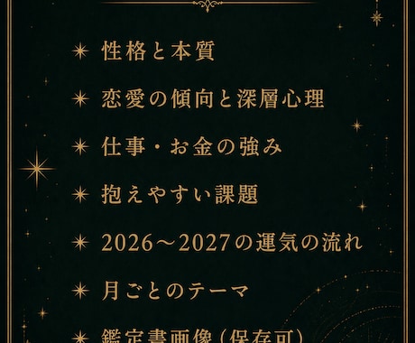 星座×干支×血液型であなたの本質をお届けします スマホ待受にも使える“保存版アート鑑定書” イメージ2
