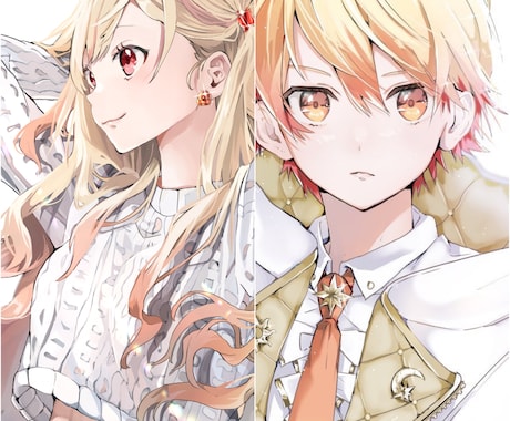 イラスト全般お手伝い致します 男女問わず、かわいいからかっこいいまで理想をお届け致します！ イメージ1