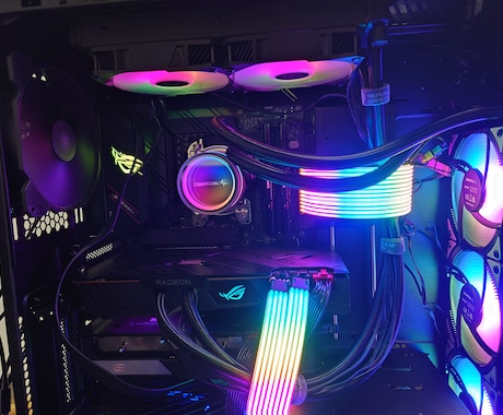 自作PCのパーツ選定、作成、清掃等行います イメージ1