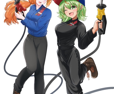 あなたの理想の女の子キャラを丁寧に描きます はじめての依頼でも安心。イメージを一緒に形にします♪ イメージ2