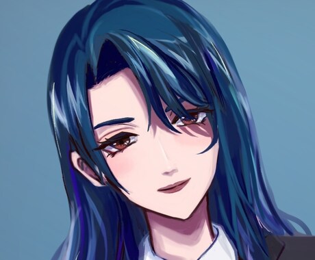 顔だけのアイコンをイラストを描きます 1500×1500pixelのアイコンイラストを描きます！ イメージ2