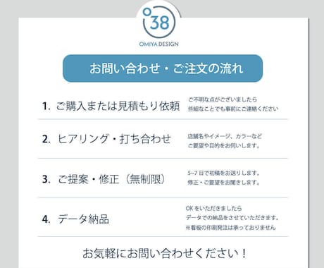開業3点セット｜ロゴ・看板・名刺まとめて承ります 修正無制限！ロゴと名刺と看板を一括おまかせ イメージ2