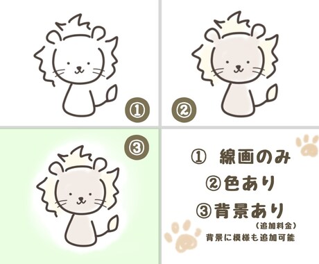 ゆるゆるでかわいい生き物描きます あなただけのSNSアイコン作ってみませんか♪ イメージ2