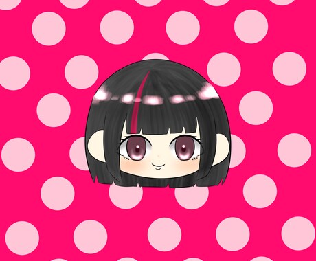 ミニキャラ風アイコン描きます あなただけのミニキャラ風アイコンを私にお任せ下さい！ イメージ2