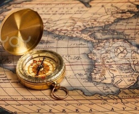 進路のコンパス、渡します 向かうべき道が分からない時の地図 イメージ2