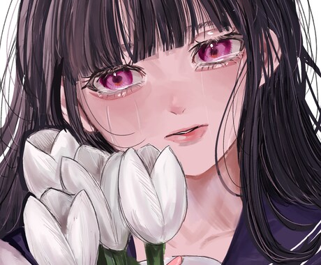 儚いイラスト描きます MV用イラスト、アイコンなど！ イメージ2