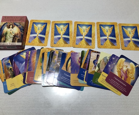 カード５枚で天からのメッセージをお届けします 天とつながって心の平安を☆☆☆ イメージ1