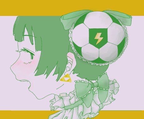 アイコンや似顔絵可愛い女の子のイラスト描きます あなただけの女の子描きます！！ イメージ2