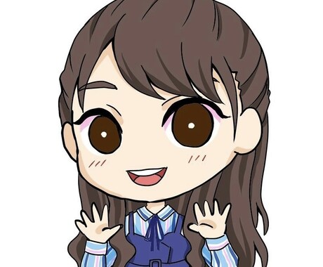 可愛い♡デフォルメキャラのイラストアイコン描きます 目を惹くSNSやLINEアイコンに★3日以内スピード納品♪ イメージ1