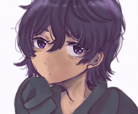 リーズナブル！男女◎厚塗りアイコン作成します インナーカラー、派手髪、似顔絵等お任せ下さい！ イメージ2