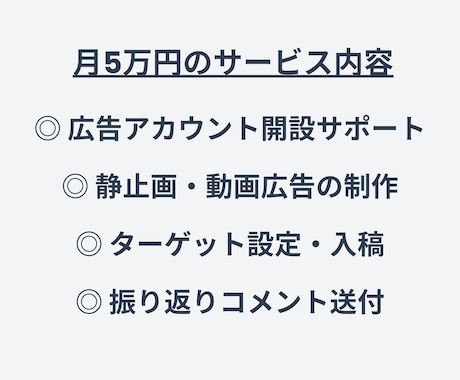 作り放題！制作費込みでMeta広告運用代行します 大手広告代理店出身者の運用でリード獲得＆営業効率アップ！ イメージ2