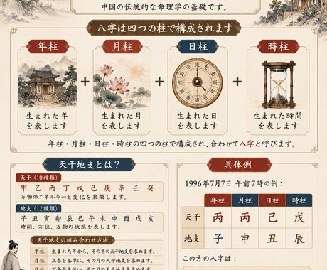 中国伝統占います 紫微斗数/八字恋愛・復縁・仕事・人間関係 イメージ1