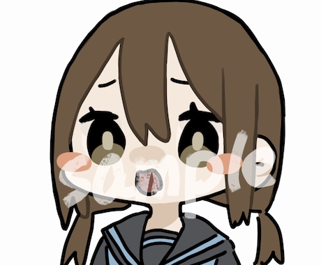 アイコン用にゆるいイラスト描きます ゆるく気が抜けたようなイラストで、早めの納品可能です イメージ1