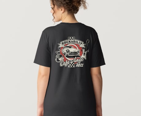 アメリカン/ビンテージ/キャラ/Tシャツ制作します イラストの力で心に届くデザイン イメージ2