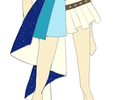 舞台・アイドル・キャラクター向け衣装デザインします 2.5次元舞台やアイドル、Vtuber、の衣装デザインします イメージ1