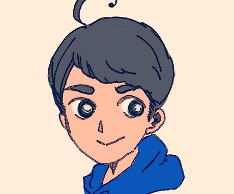 かわいい女の子男の子のイラスト描きます ブログのアイコンやちょっとした場面にイラストが必要な方に イメージ2