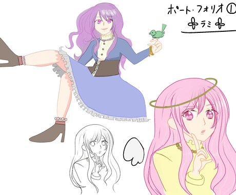 イラスト描きます ツイ、ようつべなど使用して頂いて構いません！ イメージ2