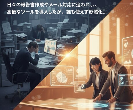 はじめてのAI導入支援いたします 専門用語は使いません。現場で使えるAI活用術、教えます。 イメージ1
