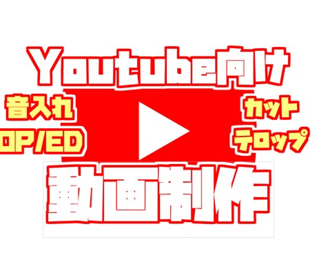 Youtube向け動画制作承ります 高品質、短納期、低価格を目指して イメージ1