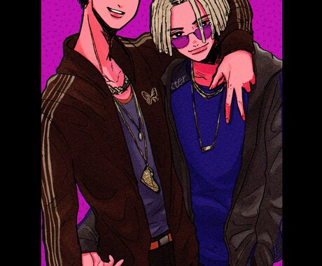 エモくて目を惹くイラスト描きます かっこいいイラストからかわいいデフォルメまでなんでも！ イメージ2