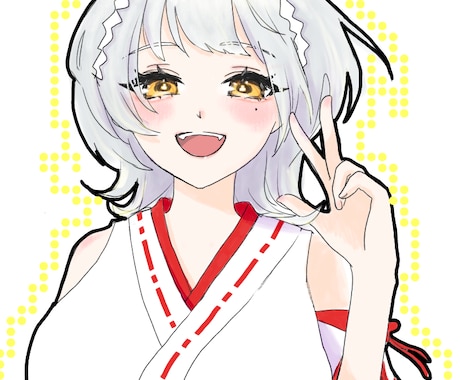 キャラクターイラスト描きます 女性または中性的なキャラクターイラストお描きいたします。 イメージ2