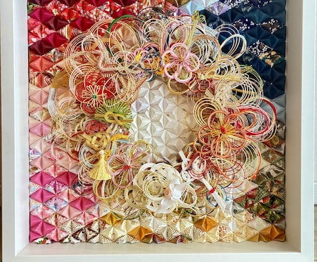 ご祝儀袋リメイク❀結婚式の思い出をアートにします 頂いたご祝儀袋をきれいに飾りませんか？ イメージ2