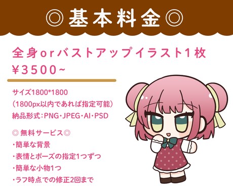 最短2日で納品◎ちまっとデフォルメイラスト描きます ミニキャラはお任せ下さい！アイコンや動画配信にいかがですか？ イメージ2