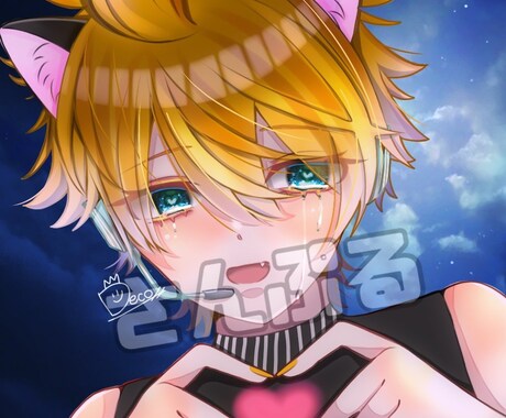 可愛いアイコンお描きします 固定キャラ、アニメキャラ、推し様お描きします！ イメージ1
