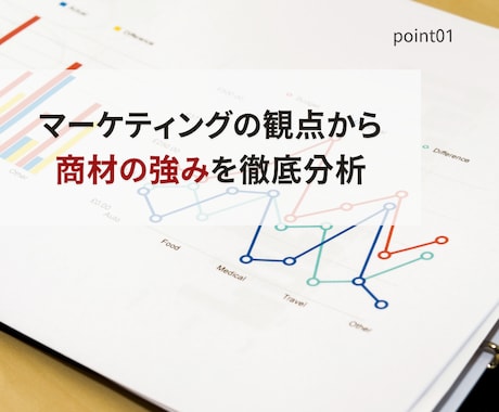 強みが100%伝わるコンセプト/コピーを設計します サービスの特性を分析して提供価値を整理。最適な切り口で表現。 イメージ2