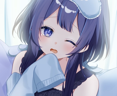 透明感のある少女らしいイラスト制作いたします 衣装まで世界観を大切に制作いたします。 イメージ2