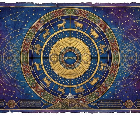 インド占星術・ジョーティシュ鑑定書を作成します ヴェーダの瞑想指導者・知識講師が「幸福の基盤」を提供する イメージ1