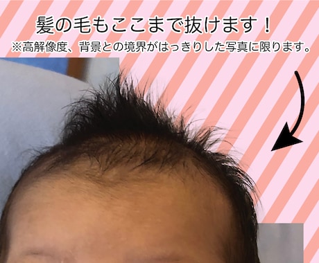 画像切り抜きいたします 商品画像やグッズ製作に使える切り抜き画像を製作します イメージ2