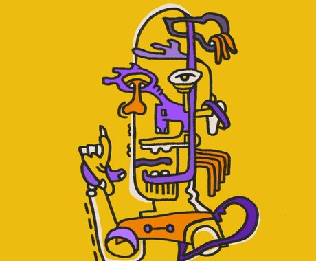 アイコンに合うオリジナル性抜群イラストを描きます よくわからないけど誰がみてもカワイイ絵を！ イメージ2